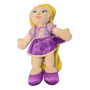 Disney Store Tangled Princess Rapunzel Plush Stuffed Animal 12" Stuffed Doll Toy